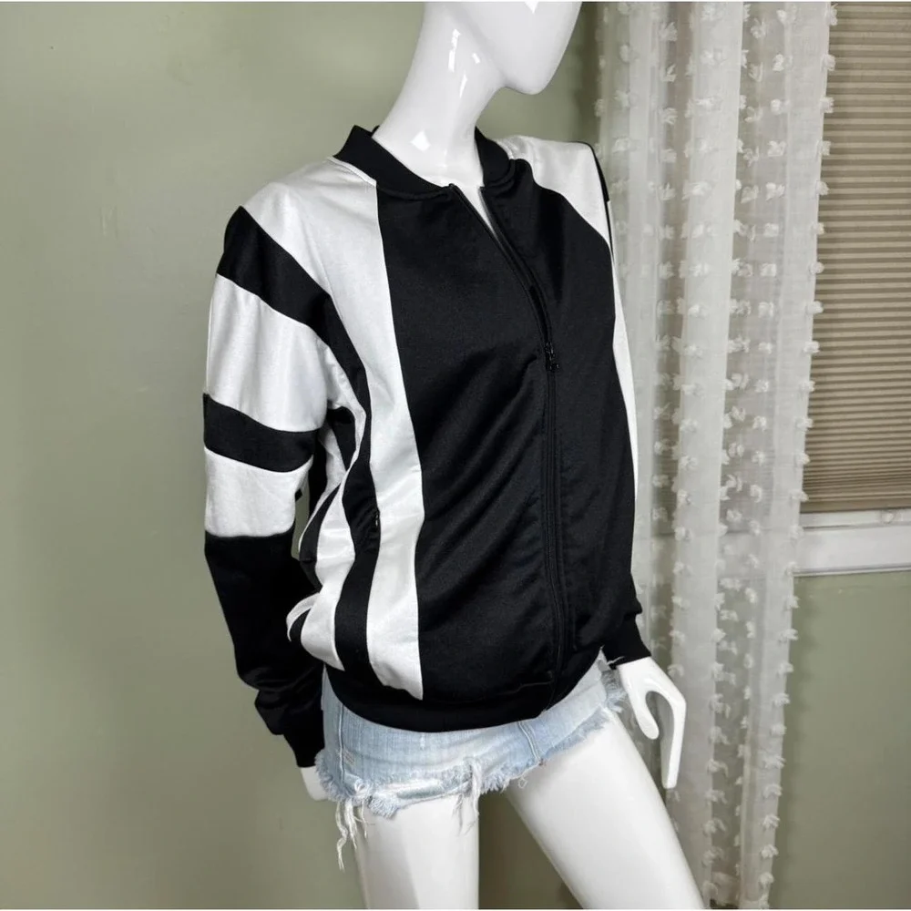 Adidas Equipment Black & White Zip Jacket XL L Sport Track Retro EQT
